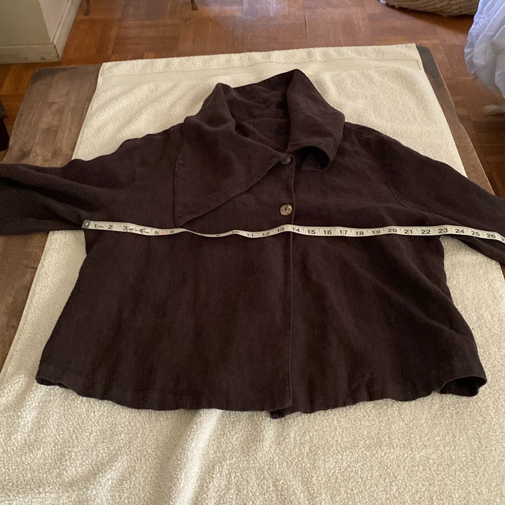 Bryn Walker 100% linen stunning brown jacket from high end boutique in Newport - Picture 12 of 12